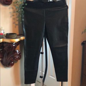 Leather like Joe fresh pants/ leggings